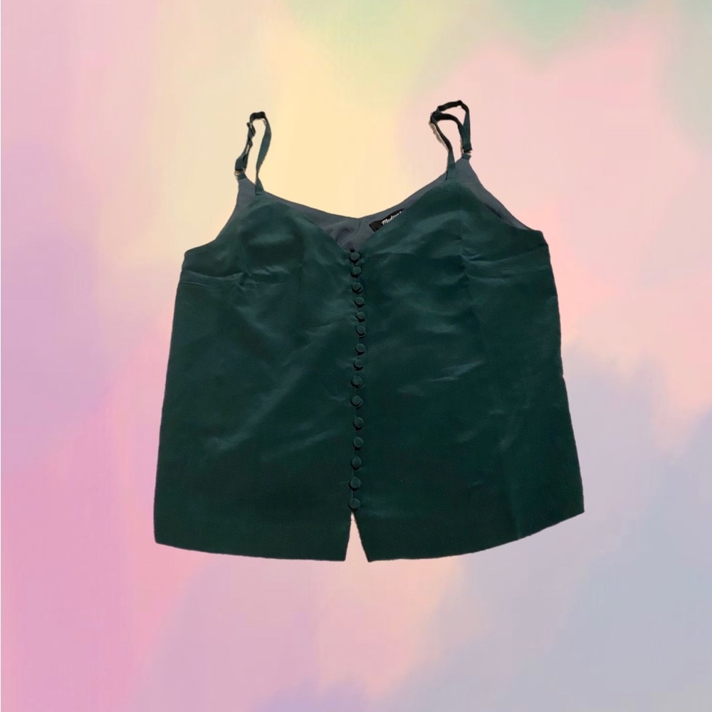 Dark Green Tank Top